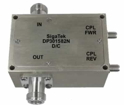 DP301582N Dual Coupler 30 db Power 200 Watt 1-100 Mhz (image for) DP301582N Dual Coupler 30 db Power 200 Watt 1-100 Mhz