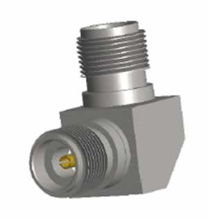 SAR51 Adapter Right Angle 2.92mm Female-2.92mm Female (image for) SAR51 Adapter Right Angle 2.92mm Female-2.92mm Female