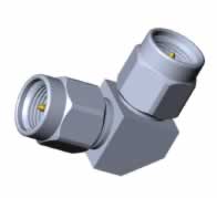 SAR63 Adapter Right Angle SMA Male-SMA Male (image for) SAR63 Adapter Right Angle SMA Male-SMA Male