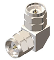 SAR73 Adapter Right Angle 2.4mm Male-2.4mm Male (image for) SAR73 Adapter Right Angle 2.4mm Male-2.4mm Male