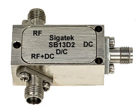 SB13D2 Bias Tee 100 Khz-18 Ghz (image for) SB13D2 Bias Tee 100 Khz-18 Ghz