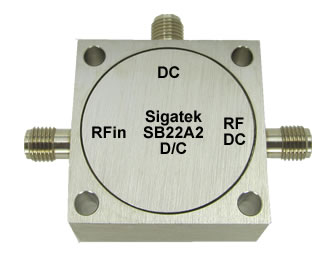 SB22A2 Bias Tee 10-3000 Mhz (image for) SB22A2 Bias Tee 10-3000 Mhz