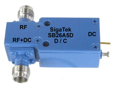 SB26A5D Bias Tee 30 Khz-85 Ghz (image for) SB26A5D Bias Tee 30 Khz-85 Ghz