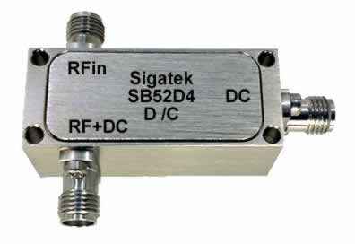 SB52D4 Bias Tee 150 Khz-27 Ghz 1.5 Amps current 50 Vdc (image for) SB52D4 Bias Tee 150 Khz-27 Ghz 1.5 Amps current 50 Vdc