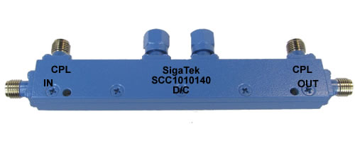 SCC1010140 Dual Directional Coupler 10 dB 0.5-1.0 Ghz - Click Image to Close