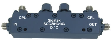 SCC2013143 Dual Directional Coupler 20 dB 2.6-5.2 Ghz (image for) SCC2013143 Dual Directional Coupler 20 dB 2.6-5.2 Ghz