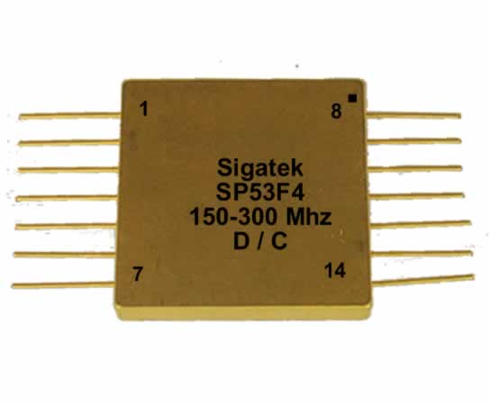 SF53F4 Flatpack analog phase shifter 180 degree 150-300 Mhz