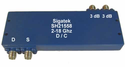 Wideband Hybrids 3 db 180 degree  0.5-18 Ghz