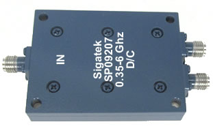 SP09207 Power Divider 2 way 0.35-6.0 Ghz (image for) SP09207 Power Divider 2 way 0.35-6.0 Ghz