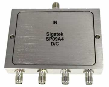 SP09A4 Power Divider 4 way 0.5-500 Mhz (image for) SP09A4 Power Divider 4 way 0.5-500 Mhz