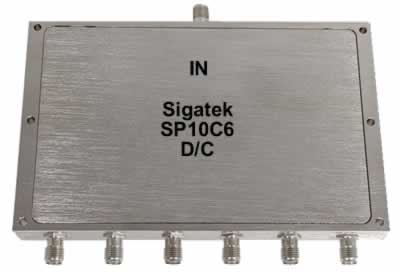 SP10C6 Power Divider 6 way 1-300 Mhz (image for) SP10C6 Power Divider 6 way 1-300 Mhz