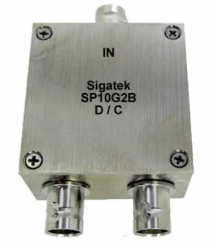 SP10G2B Power Divider 2 way BNC 5-500 Mhz (image for) SP10G2B Power Divider 2 way BNC 5-500 Mhz