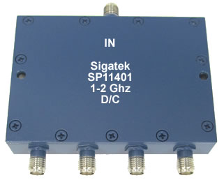 SP11401 Power Divider 4 way 1.0-2.0 Ghz (image for) SP11401 Power Divider 4 way 1.0-2.0 Ghz