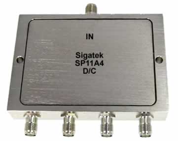 SP11A4 Power Divider 4 way 5-1000 Mhz (image for) SP11A4 Power Divider 4 way 5-1000 Mhz