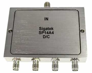 SP14A4 Power Divider 4 way 5-2500 Mhz (image for) SP14A4 Power Divider 4 way 5-2500 Mhz