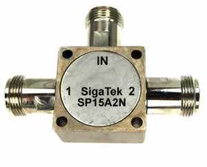 SP15A2N Power Divider 2 way N 5-3000 Mhz (image for) SP15A2N Power Divider 2 way N 5-3000 Mhz