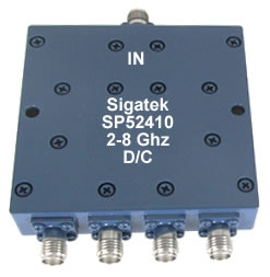 SP52410 Power Divider 4 way 2.0-8.0 Ghz (image for) SP52410 Power Divider 4 way 2.0-8.0 Ghz