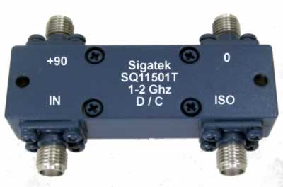 SQ11501T Hybrid 3 dB 90 degree 1.0-2.0 Ghz