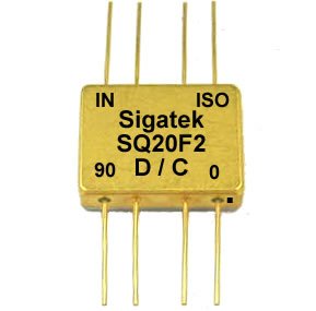 Quadrature hybrid coupler 3 db 90 degree 1-600 Mhz Flatpack Quadrature hybrid coupler 3 db 90 degree 1-600 Mhz Flatpack