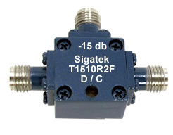 T1510R2F Pick-Off Tee Coupler 15 dB DC-20 Ghz